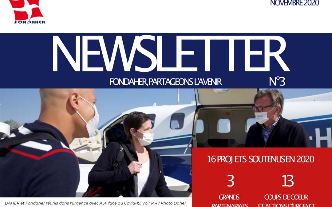 La newsletter 2020 est parue !