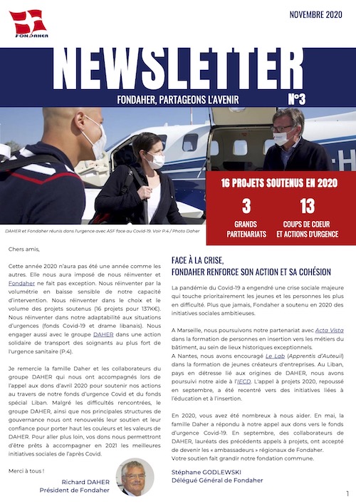 Newsletter Fondaher 2020