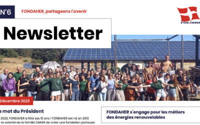 La newsletter des 10 ans de Fondaher !